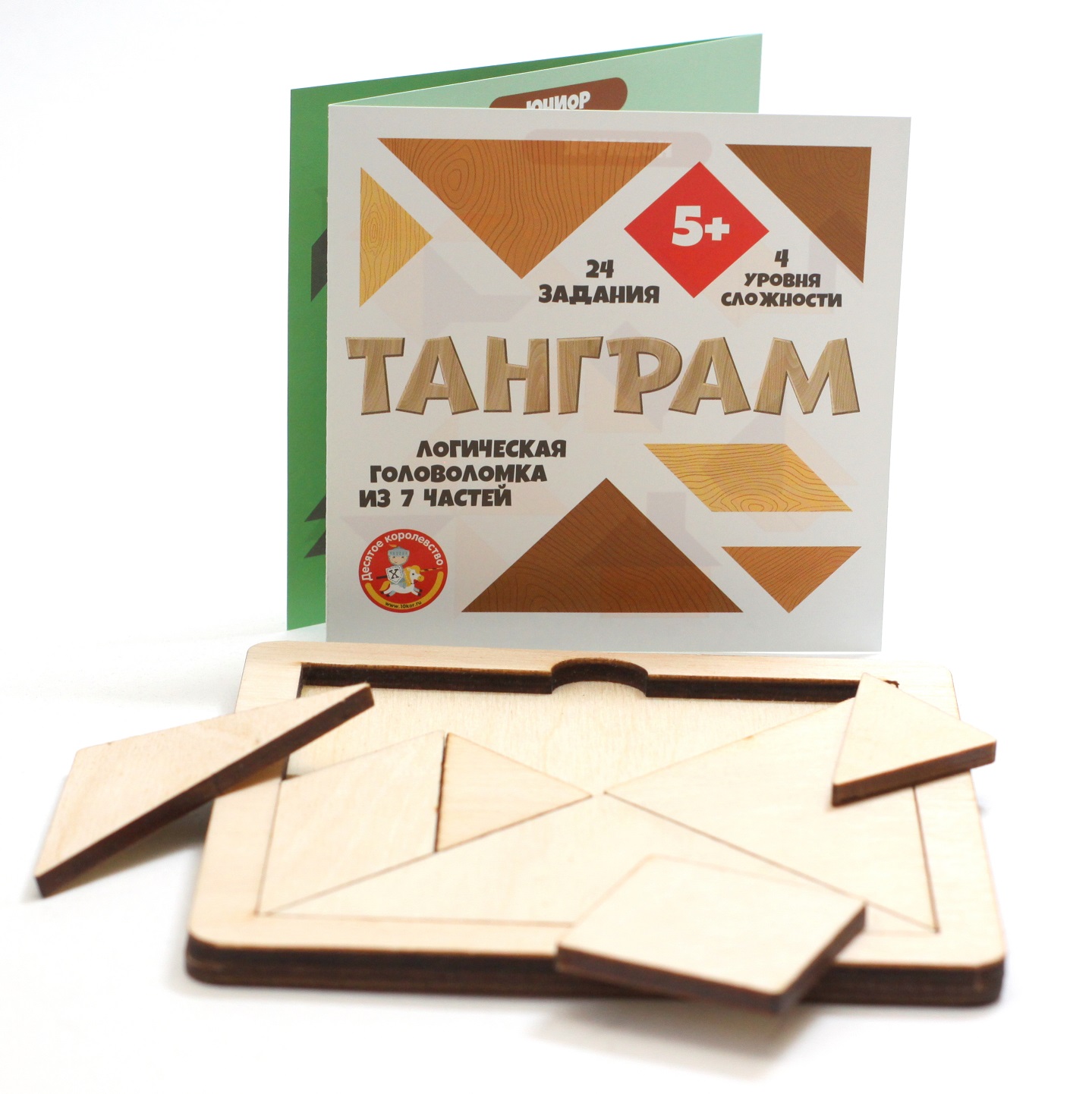 Игра головоломка деревянная "Танграм" (мал) СП
