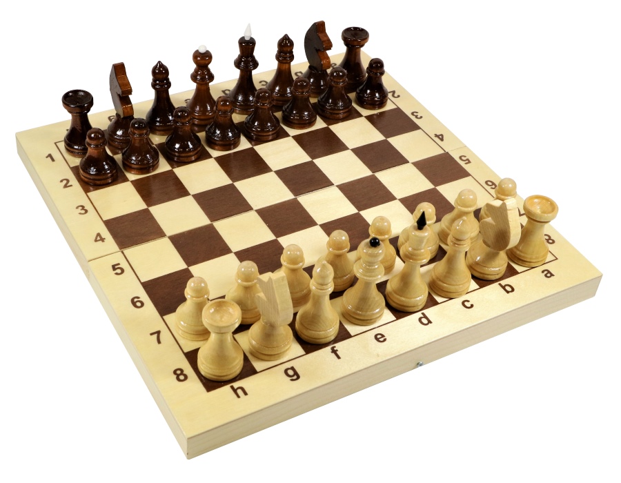 Шахматы деревянные (поле 29см х 29см)